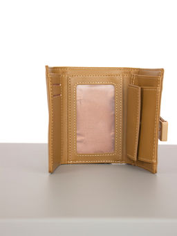 Fuerdanni кошелек F739-M-темно-коричневый эко кожа - Laccoma фото 3