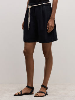 Широкие шорты с поясом / Zarina  фото 6