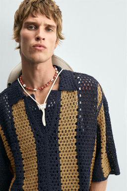 CROCHET PATCH SHIRT - Zara фото 5