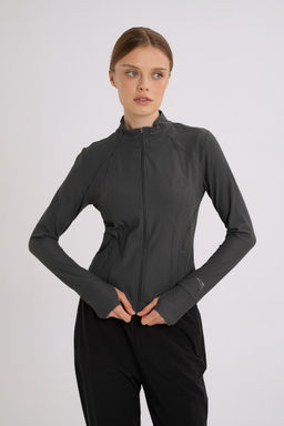 Олимпийка Серый ANTA RUNNING Knit Track Top