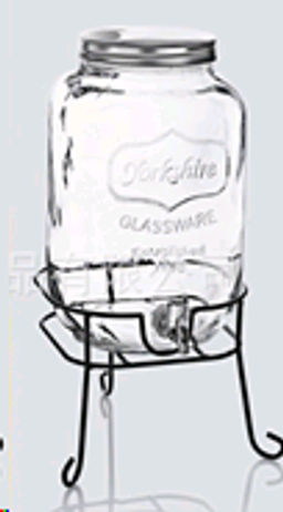 Банка с краном 4 л на подставке / 1999-4000 /уп 8/ Лимонадник - Галеонтрейд фото 2