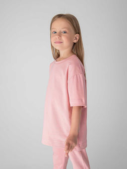 Футболка оверсайз Персик