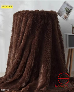 Плед на кровать мягкий