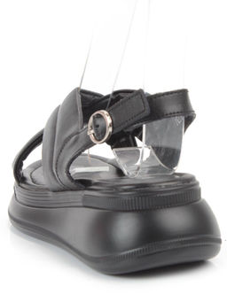 08-PEE37-2 BLACK Босоножки женские (натуральная кожа) - Фабричный китай фото 4