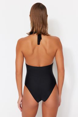 Siyah V Yaka Normal Paca Mayo TBESS23MA00210