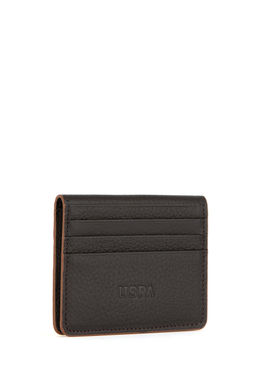 Мужская коричневая визитница Неожиданная скидка в корзине - U.s. polo assn фото 2