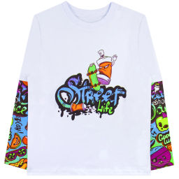 Джемпер с тату кулирка 1539100202 - Youlala фото 9