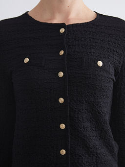 Bisiklet Yaka Dokulu Kad?n H?rka