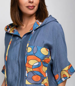 Костюм #БШ2480, индиго