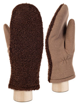Рукавицы жен Labbra LB-CP-50 chocolate/taupe