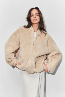 Бомбер из экомеха - Mollis фото 2