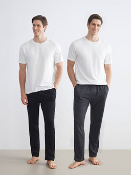 Standart Kal?p Erkek Pijama Alt 2li