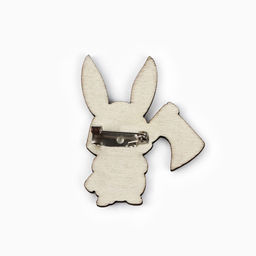 Цена за 20 шт. Значки деревянные Самые невероятные значки в шоубоксе, 20 шт.