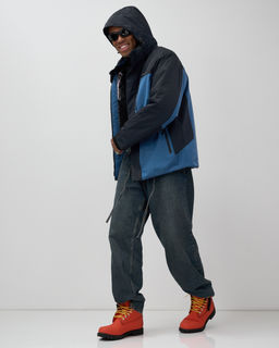 Горнолыжная куртка мужская зимняя синего цвета 7612S - Mtforce фото 12