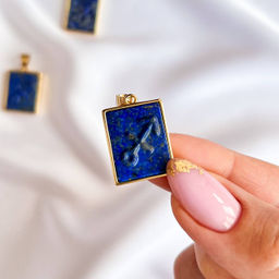 Кулон со знаком зодиака Стрелец из Лазурита