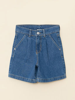 Basic K?z ?ocuk Jean ?ort