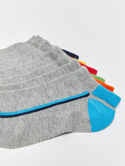 Renk Bloklu Erkek ?ocuk Patik ?orap 7li - Waikiki фото 3