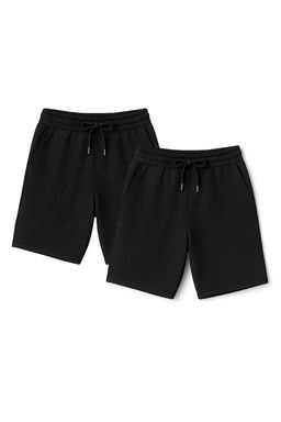 2li Paket Siyah Regular/Normal Kesim Sort & Bermuda TMNSS21SR0095