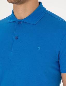 Sax Slim Fit %100 Pamuk K_vr_lmaz Polo Yaka Basic Ti__rt