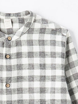 Ekose Erkek ?ocuk Oduncu G?mlek - Waikiki фото 2