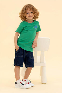 U. S. Polo Assn Детская зеленая футболка с круглым вырезом - U.s. polo assn фото 6