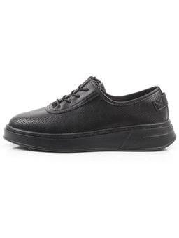 03-YE287-9 BLACK Полуботинки женские (натуральная кожа)