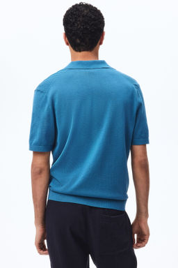 Polo en mezcla de seda Regular Fit - H&m фото 8