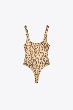 POLYAMIDE STRAPPY BODYSUIT - Zara фото 32