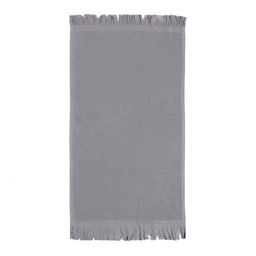 Полотенце махровое Love Life Fringe, 50х90 см, цвет серый, 100% хлопок, 380 гр/м2 - Lovelife фото 2