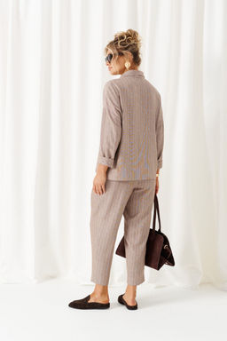 Костюм Beautiful Free 6459 полоска кофе