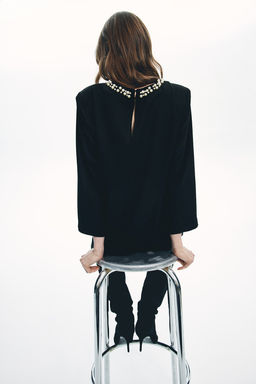 Vestido con detalles decorativos - H&m фото 4