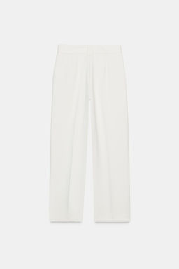HIGH-WAIST STRAIGHT TROUSERS - Zara фото 10