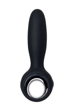 Анальный стимулятор POPO Pleasure by TOYFA Sagitta, силикон, черный, 9 см