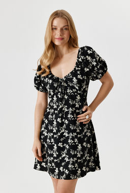 Concept club / Платье жен. Ladd черный принт  фото 3