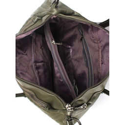 Сумка женская искусственная кожа Vevers-L 660 F 567-705, 1отд+карм/перег, плечевой ремень, зеленый SALE 258458 - Adelia фото 3