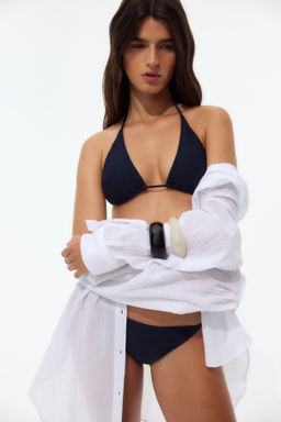 Top de bikini triangular con relleno - H&m фото 5