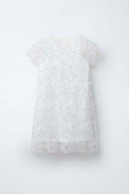 TULLE DRESS WITH BEADING