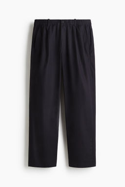 Pantal?n sastre en mezcla de lino Relaxed Fit