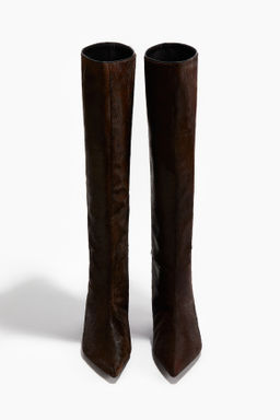 Botas de piel con tac?n kitten - H&m фото 4