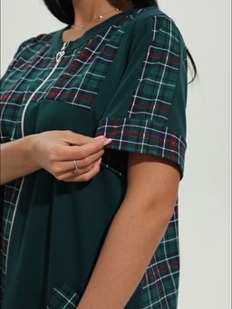 Валерия халат женский (изумруд)