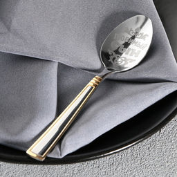 Ложка чайная с гравировкой Любимый сын, в подарочной коробке, 3?14 см