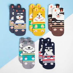 Носки детские KAFTAN «В улетных носочках», набор 5 пар, размер 22-24