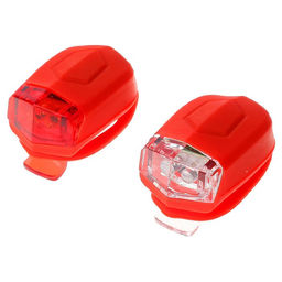 Комплект велосипедных фонарей Dream Bike JY-267-D, 2 диода, 3 режима  фото 3