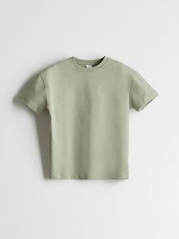 Bisiklet Yaka Basic Erkek ?ocuk Ti??rt