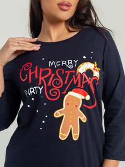 Пижама женская кулирка с брюками "ПРЯНЯ"