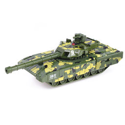 Модель металл Армата Танк Т-14 12 см, вращается башня, камуф, инерц., в коробке