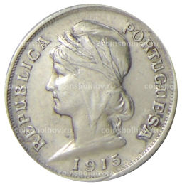 10 сентаво 1915 года Португалия
