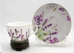 Блюдце 15,5 см / LY-2401 /уп 72/ Лаванда