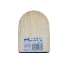 UUL-P51A 6W/GU10 IP65 PINE Светильник уличный, под лампу GU10. Архитектурный накладной. Цвет корпуса сосна. TM Uniel