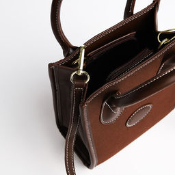 Сумка-тоут на молнии, цвет коричневый - Simaland фото 7